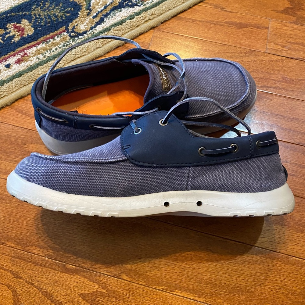 Mens SoftScience boat shoes